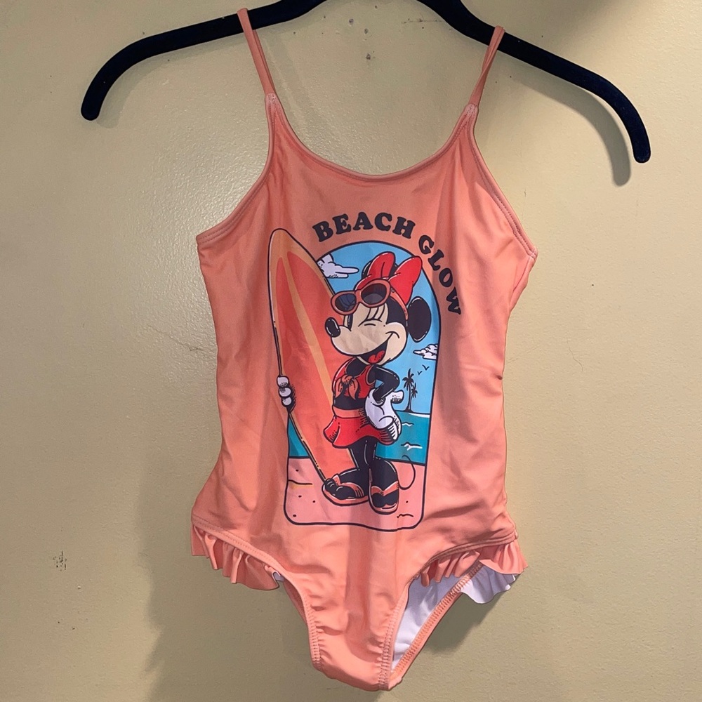 Disney Minnie Mouse Swimsuit New Small